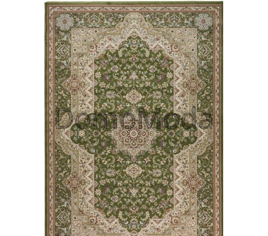 Высокоплотный ковер Royal Esfahan-1.5 1974A Green-Green Купить в интернет магазине ДомоМода Высокоплотный ковер Royal Esfahan-1.5 1974A Green-Green - высокое качество по лучшей цене в Украине